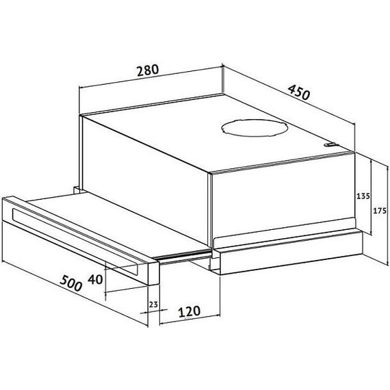 Вытяжка Korting KHP 5637 GNX - фото 2