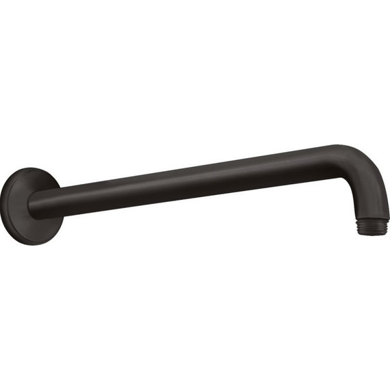 Кронштейн стеновой для верхнего душа Hansgrohe 389 мм 27413670, черный - фото 
