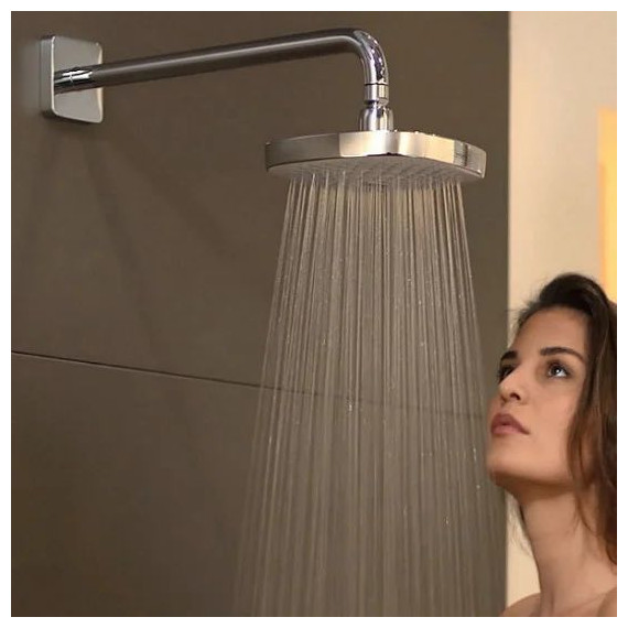 Верхний душ Hansgrohe Croma Select E 180 2jet 26524400, белый/хром - фото 2