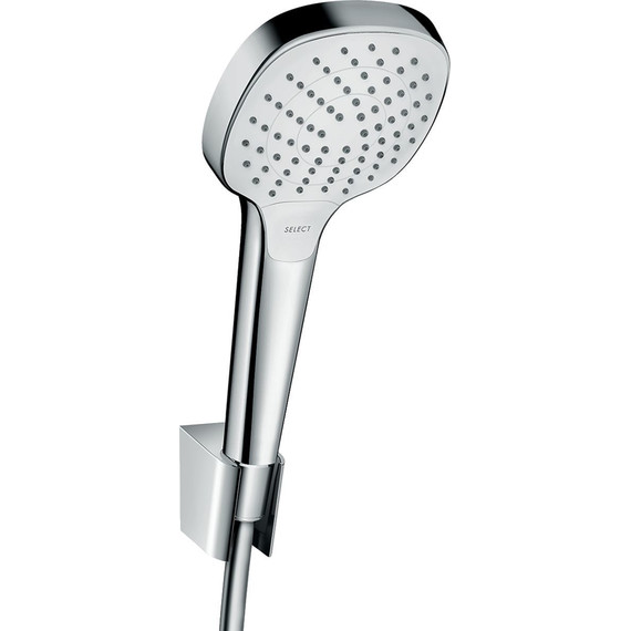 Душевой гарнитур Hansgrohe Croma Select E 26425400, белый/хром - фото 