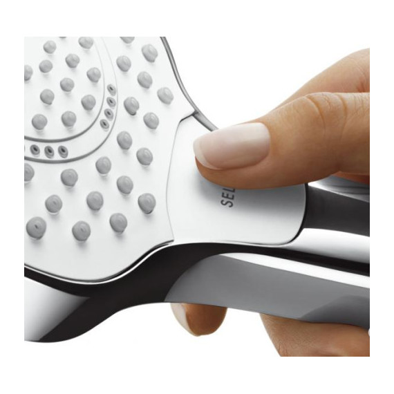 Ручной душ Hansgrohe Croma Select E 26810400, белый/хром - фото 3