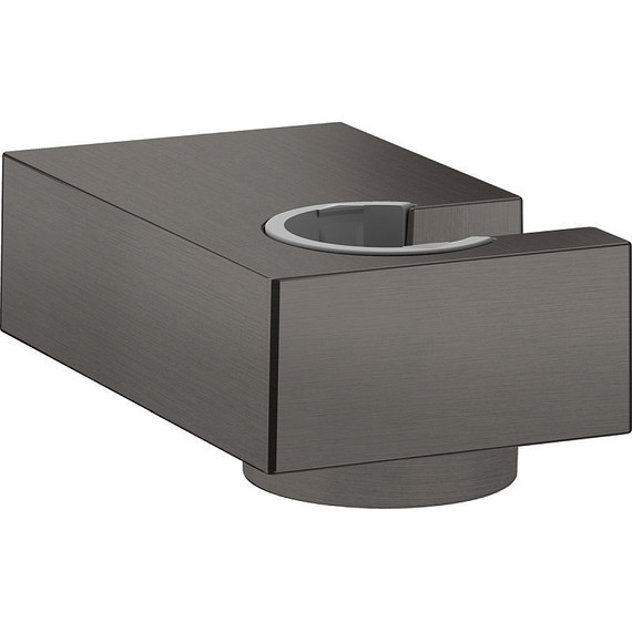 Держатель душевой лейки Hansgrohe Porter E 28387340, черный хром - фото 