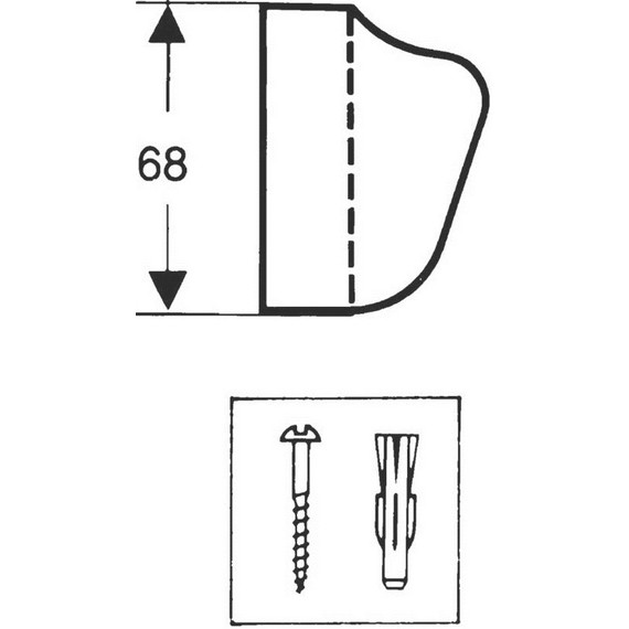 Держатель душевой лейки Hansgrohe Porter Universal 28321000 - фото 2