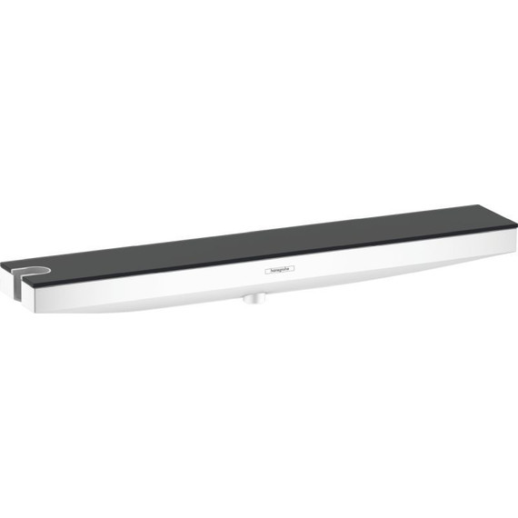 Шланговое подсоединение с держателем и полкой Hansgrohe Rainfinity 26843700 L, графит/белый - фото 