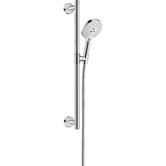 Душевой гарнитур Hansgrohe Raindance Select S 120 3jet 65 см 26320400, белый/хром - фото 