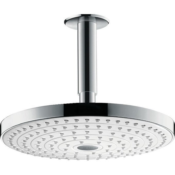 Верхний душ Hansgrohe Raindance Select S 240 2jet 26467400, латунь, белый/хром - фото 