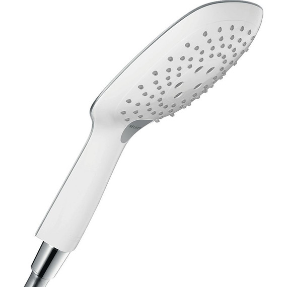 Ручной душ Hansgrohe Raindance Select E 150 3jet 26550400, белый/хром - фото 