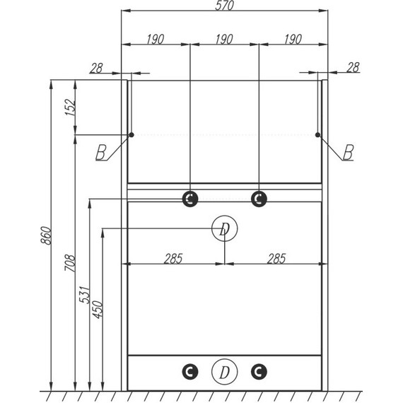 Тумба напольная с раковиной-столешницей Акватон Лондри 120 см 1A2359K1LH010 (раковина слева) - фото, картинка 15 Тумба напольная с раковиной-столешницей Акватон Лондри 120 см 1A2359K1LH010 (раковина слева) - фото 15