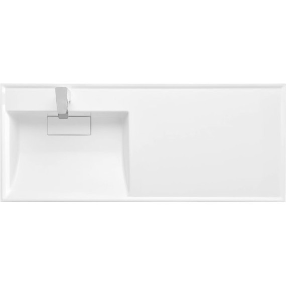 Раковина над стиральной машиной Акватон Лондри 120 см 1A72843KLH01L (раковина слева) - фото 2