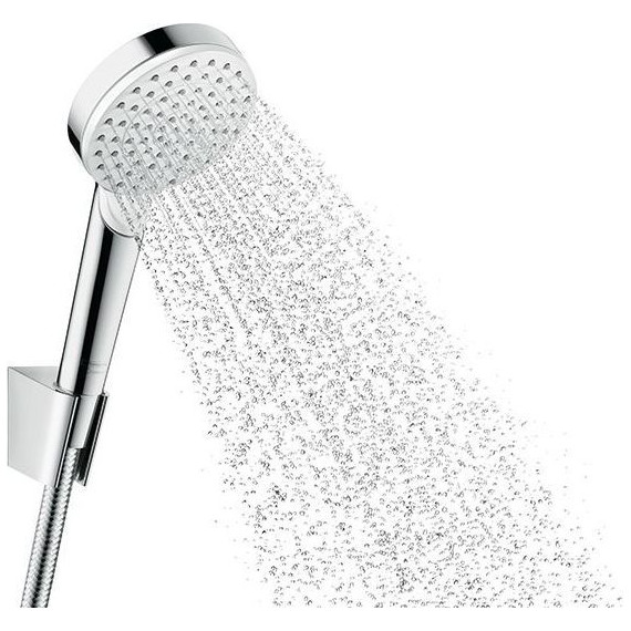 Душевой гарнитур Hansgrohe Crometta Vario 26692400, белый/хром - фото 3