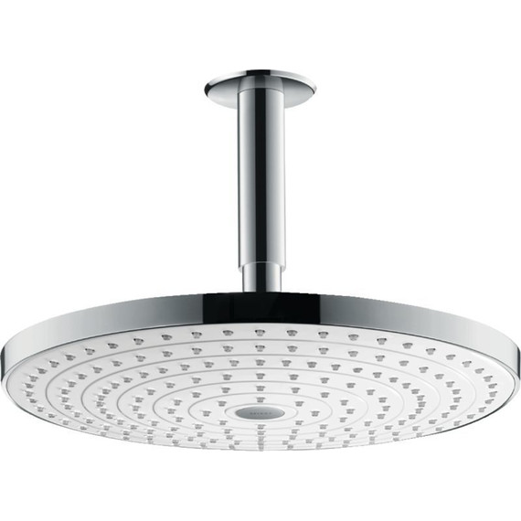Верхний душ Hansgrohe Raindance Select S 300 2jet 27337400, латунь, белый/хром - фото 