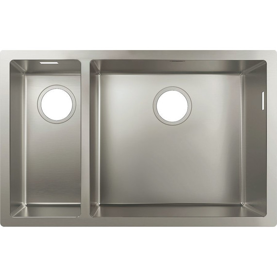 Кухонная мойка Hansgrohe S71 S719-U655 43429800, нержавеющая сталь - фото 