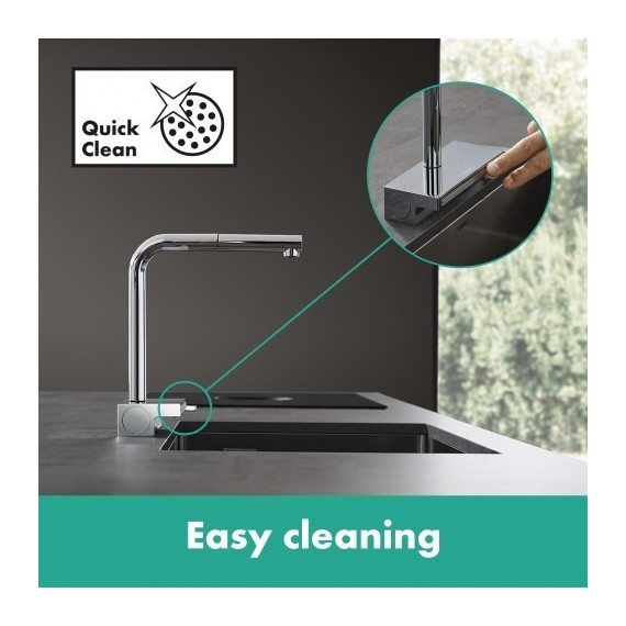 Смеситель для кухни Hansgrohe Aquno Select M81 73830800, цвет сталь - фото 3