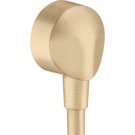 Шланговое подсоединение Hansgrohe Fixfit E 27454140, бронза - фото 