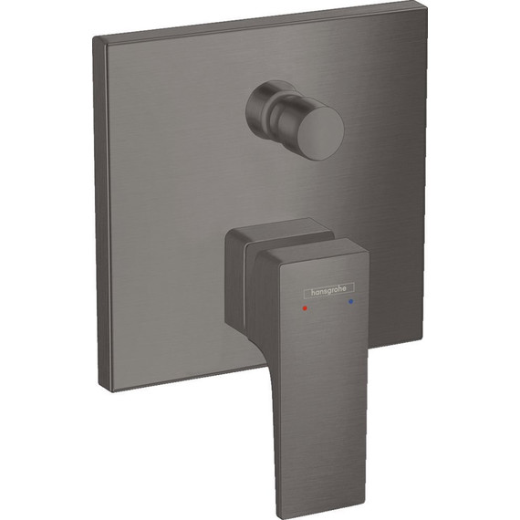 Смеситель для ванны Hansgrohe Metropol 32545340, черный хром - фото 