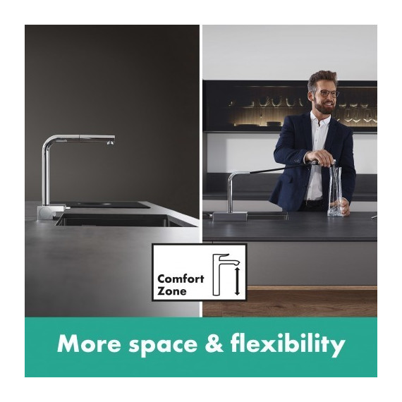 Смеситель для кухни Hansgrohe Aquno Select M81 73830000 - фото 5