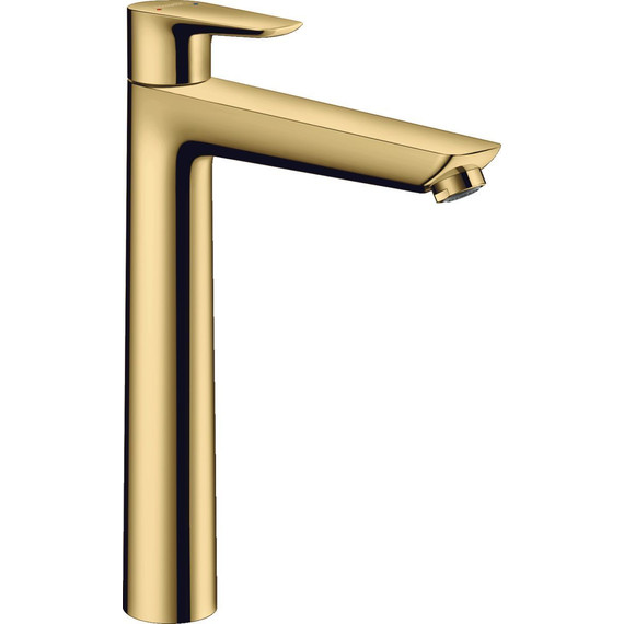 Смеситель для раковины высокий Hansgrohe Talis E 240 71716990, золото - фото 