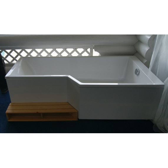 Ванна акриловая Jacob Delafon Bain Douche Neo 180х90 см R E6D004R-00 с ножками, Размер - мм: 1800х900 - фото, картинка 6 Ванна акриловая Jacob Delafon Bain Douche Neo 180х90 см R E6D004R-00 с ножками, Размер - мм: 1800х900 - фото 6