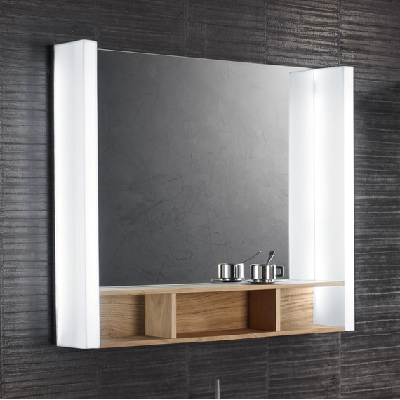 Зеркало Jacob Delafon Terrace Led 80 см EB1181-NF, дерево - фото 2