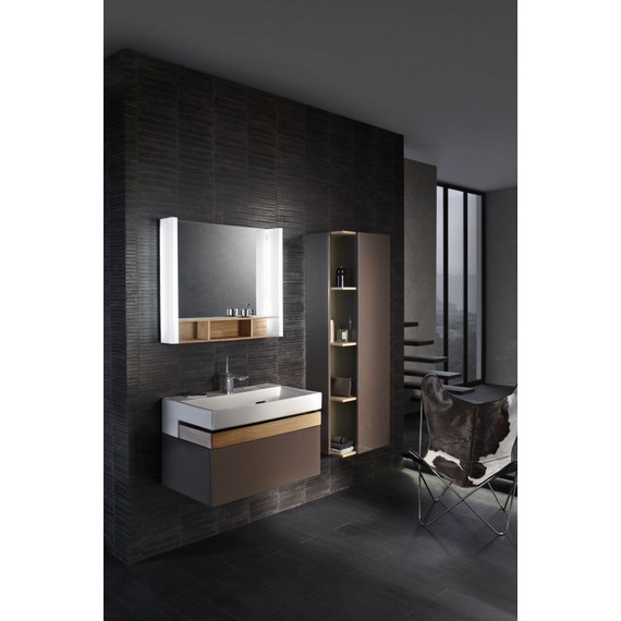 Зеркало Jacob Delafon Terrace Led 80 см EB1181-NF, дерево - фото 3