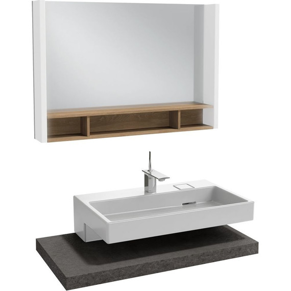 Зеркало Jacob Delafon Terrace Led 100 см EB1182-NF, дерево - фото 7