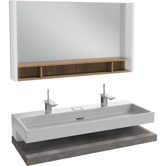 Зеркало Jacob Delafon Terrace Led 120 см EB1183-NF, дерево - фото 7