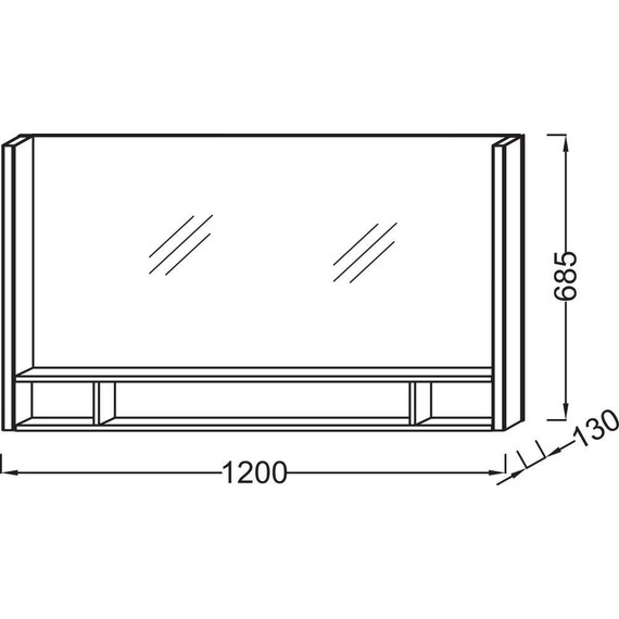 Зеркало Jacob Delafon Terrace Led 120 см EB1183-NF, дерево - фото 9
