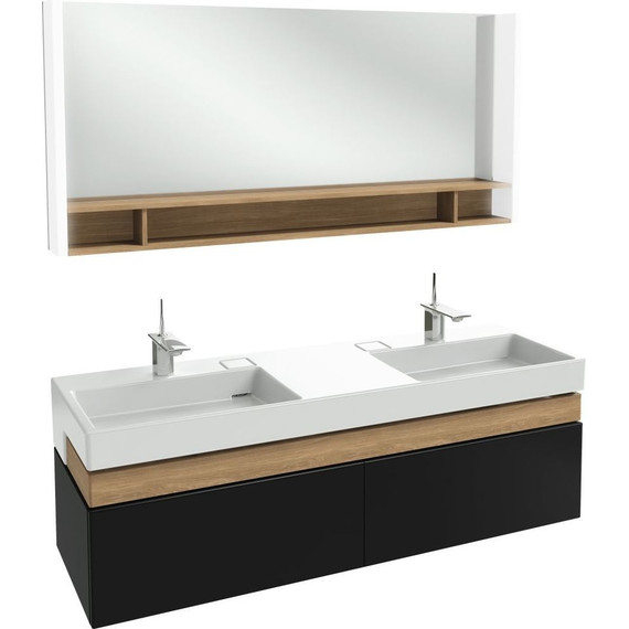 Зеркало Jacob Delafon Terrace Led 150 см EB1184-NF, дерево - фото 7