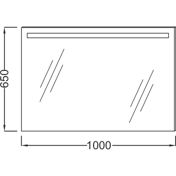 Зеркало Jacob Delafon Led 100 см EB1416-NF - фото, картинка 4 Зеркало Jacob Delafon Led 100 см EB1416-NF - фото 4