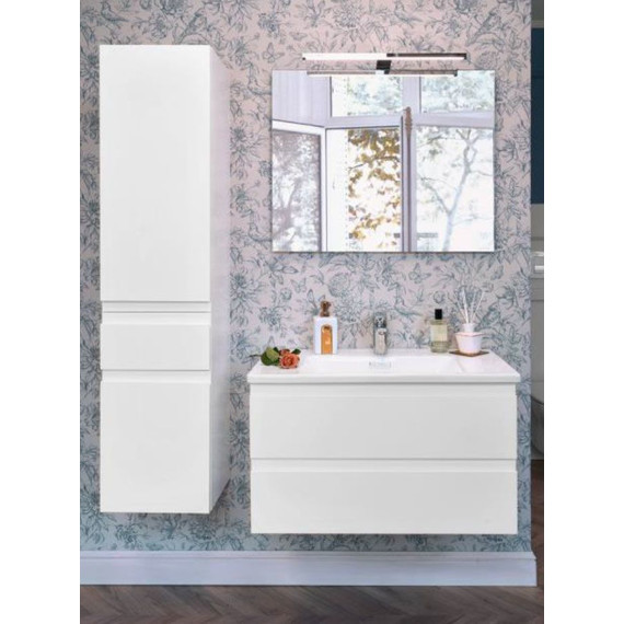 Тумба подвесная с раковиной Jacob Delafon Madeleine 80 см EB2053-J51, белый матовый - фото, картинка 3 Тумба подвесная с раковиной Jacob Delafon Madeleine 80 см EB2053-J51, белый матовый - фото 3