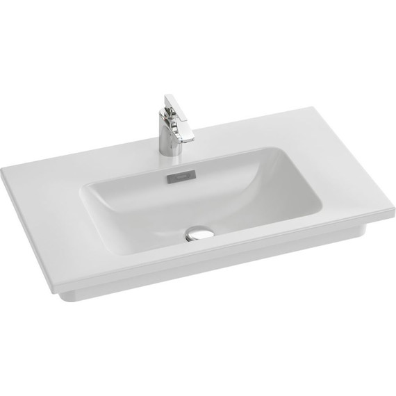 Тумба подвесная с раковиной Jacob Delafon Madeleine 80 см EB2053-J51, белый матовый - фото, картинка 7 Тумба подвесная с раковиной Jacob Delafon Madeleine 80 см EB2053-J51, белый матовый - фото 7