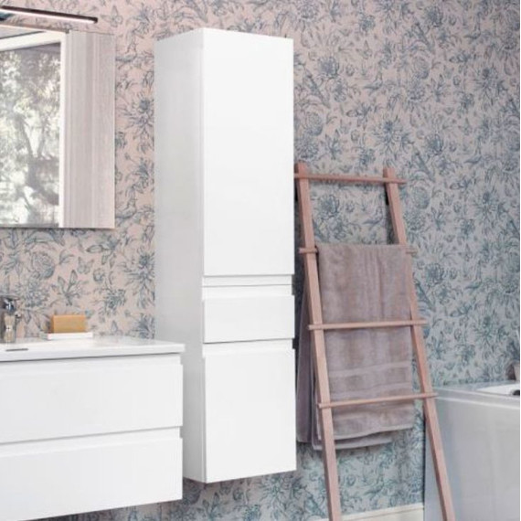 Пенал подвесной Jacob Delafon Madeleine 35 см R EB2069D-J51, белый матовый - фото 2