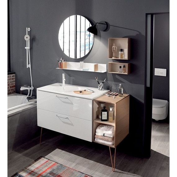 Модуль подвесной Jacob Delafon Odeon Rive Gauche 33 см EB2528-P11, ясень - фото 3