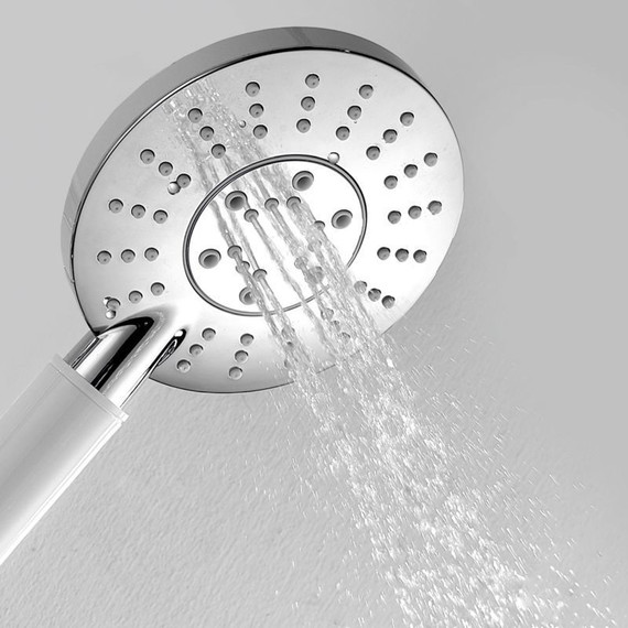 Душевая стойка WasserKraft A039, белый/хром - фото 7