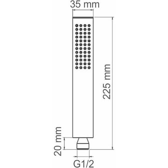 Ручной душ WasserKraft A218, черный - фото 3