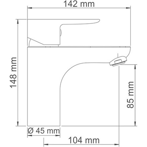 Смеситель для умывальника WasserKraft Leine 3503 - фото, картинка 4 Смеситель для умывальника WasserKraft Leine 3503 - фото 4