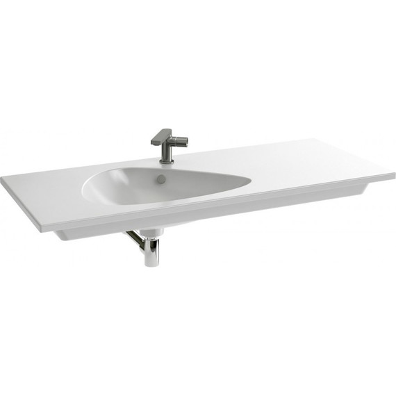 Тумба подвесная с раковиной Jacob Delafon Nouvelle Vague 145 см EB3038-E73, фактурный дуб - фото 2