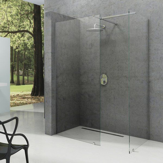Душевое ограждение Ravak Walk-In Wall+Walk-In Wall 160х100 см (стекло 8 мм), алюминий/прозрачное - фото 