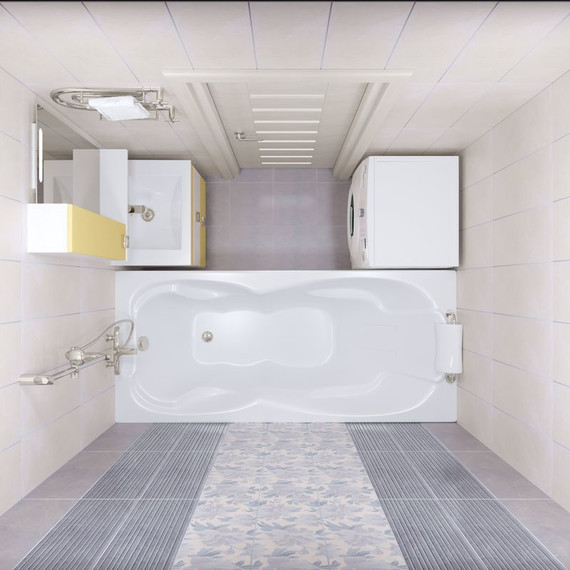 Ванна акриловая 1900х900х645 Тритон Персей с каркасом - фото, картинка 5 Ванна акриловая 1900х900х645 Тритон Персей с каркасом - фото 5