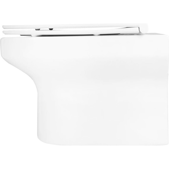 Унитаз подвесной безободковый Jacob Delafon Elite EDX114RU-00 с крышкой микролифт - фото 3