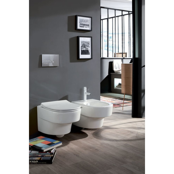 Биде подвесное Jacob Delafon Odeon Rive Gauche EMG0002-00 - фото, картинка 2 Биде подвесное Jacob Delafon Odeon Rive Gauche EMG0002-00 - фото 2