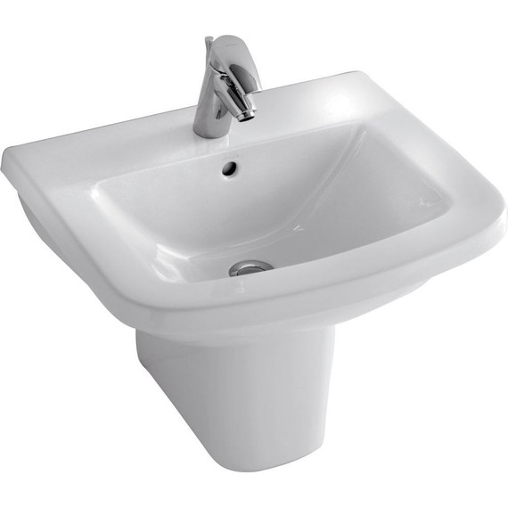 Раковина подвесная Jacob Delafon Panache 56 см E1434-00 - фото 7