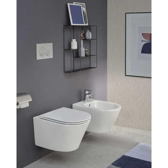 Унитаз подвесной безободковый Jacob Delafon Rodin+ EDY102-00 - фото, картинка 3 Унитаз подвесной безободковый Jacob Delafon Rodin+ EDY102-00 - фото 3