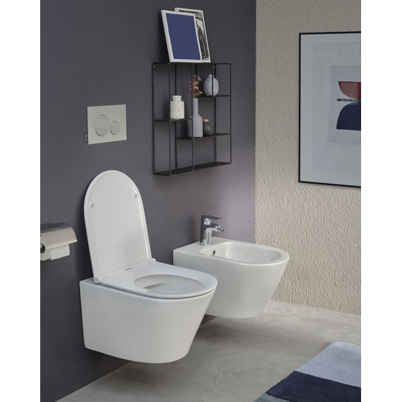 Унитаз подвесной безободковый Jacob Delafon Rodin+ EDY102-00 - фото, картинка 4 Унитаз подвесной безободковый Jacob Delafon Rodin+ EDY102-00 - фото 4