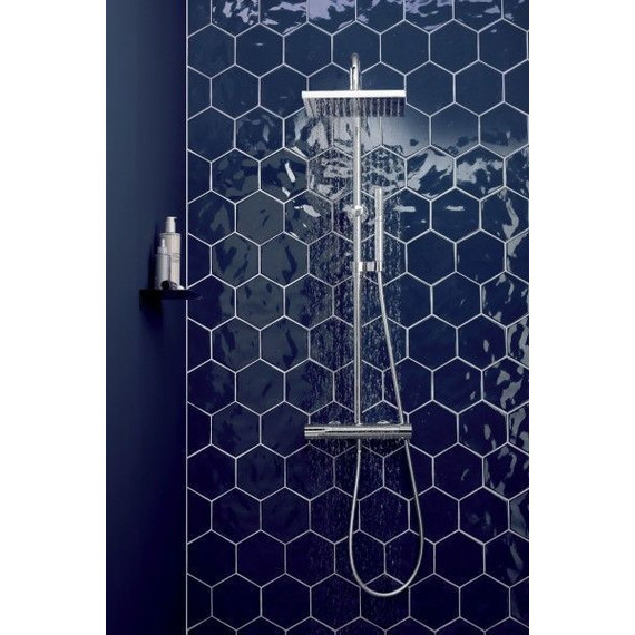 Душевая стойка с термостатом Jacob Delafon Brigitte E32850-CP - фото, картинка 2 Душевая стойка с термостатом Jacob Delafon Brigitte E32850-CP - фото 2