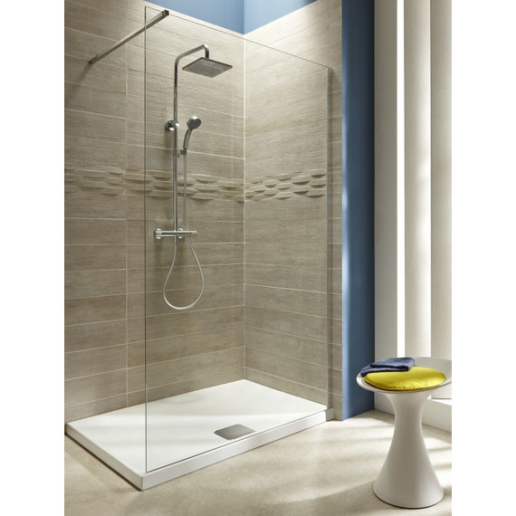 Душевая стойка с термостатом Jacob Delafon July E5523-CP - фото, картинка 4 Душевая стойка с термостатом Jacob Delafon July E5523-CP - фото 4