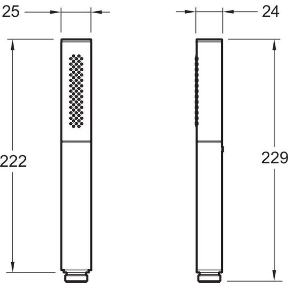 Душевая стойка с термостатом Jacob Delafon Strayt E98321-CP - фото, картинка 11 Душевая стойка с термостатом Jacob Delafon Strayt E98321-CP - фото 11