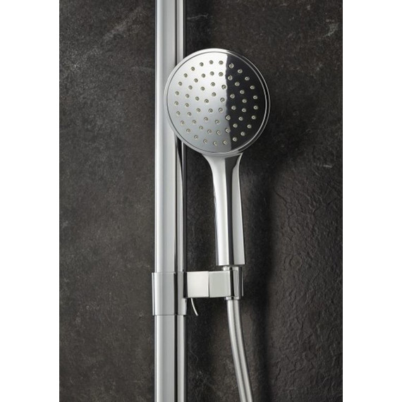 Душевая стойка с термостатом Jacob Delafon Talan E20642-CP - фото, картинка 5 Душевая стойка с термостатом Jacob Delafon Talan E20642-CP - фото 5