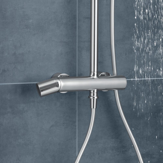 Душевая стойка Jacob Delafon Toobi E15370-CP - фото, картинка 3 Душевая стойка Jacob Delafon Toobi E15370-CP - фото 3