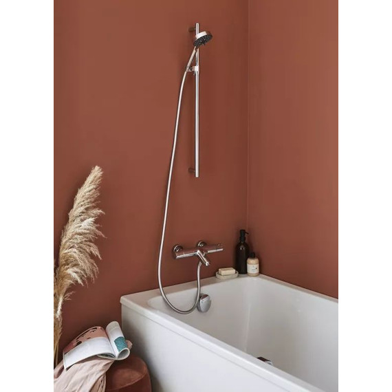 Смеситель для ванны с термостатом Jacob Delafon Brive E24335-CP - фото, картинка 2 Смеситель для ванны с термостатом Jacob Delafon Brive E24335-CP - фото 2